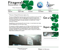 Tablet Screenshot of fitzins.com